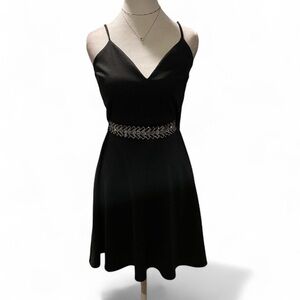 Charlotte Russe Black Spaghetti Strap Sundress 30X30